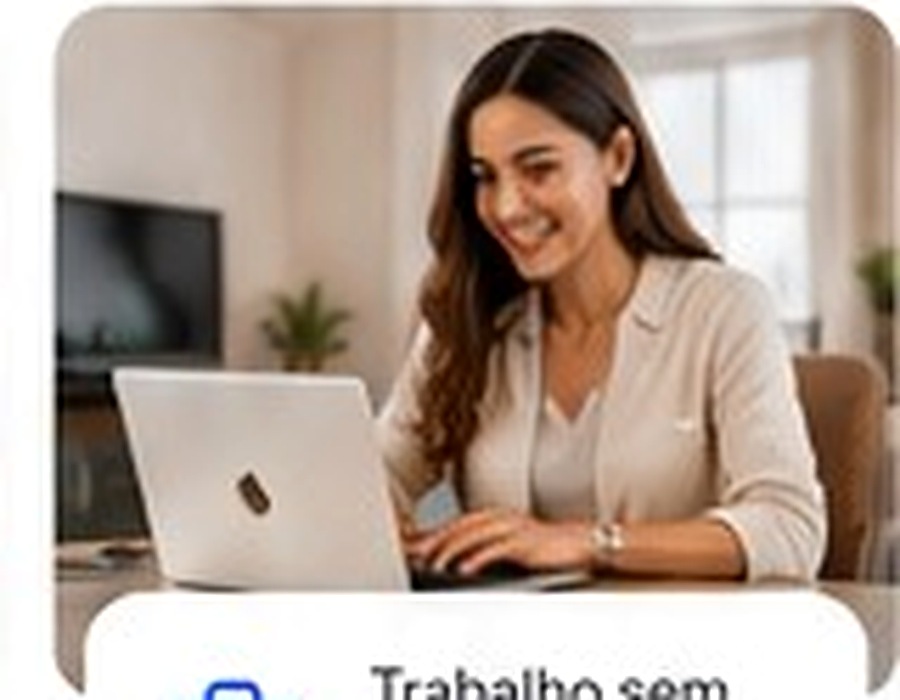 Profissional trabalhando conectado