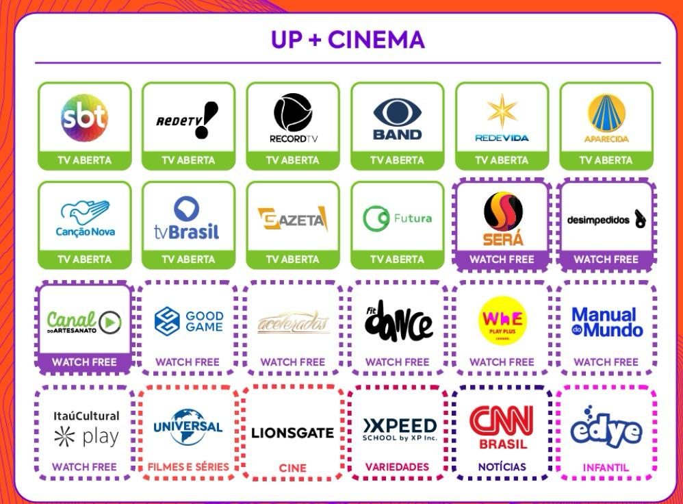 Imagem de Combo UP Cinema